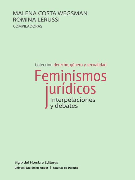 Cover image for Feminismos jurídicos